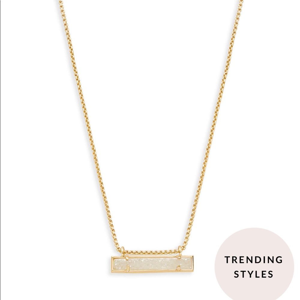 Leanor bar pendant gold Kendra Scott